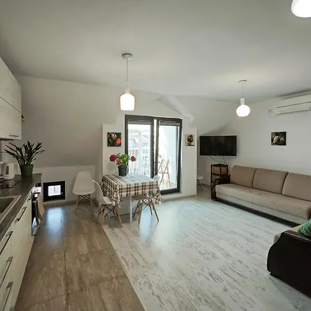 уютная рядом с центром бургаса 아파트 *